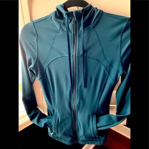 Lululemon teal hoodie jacket